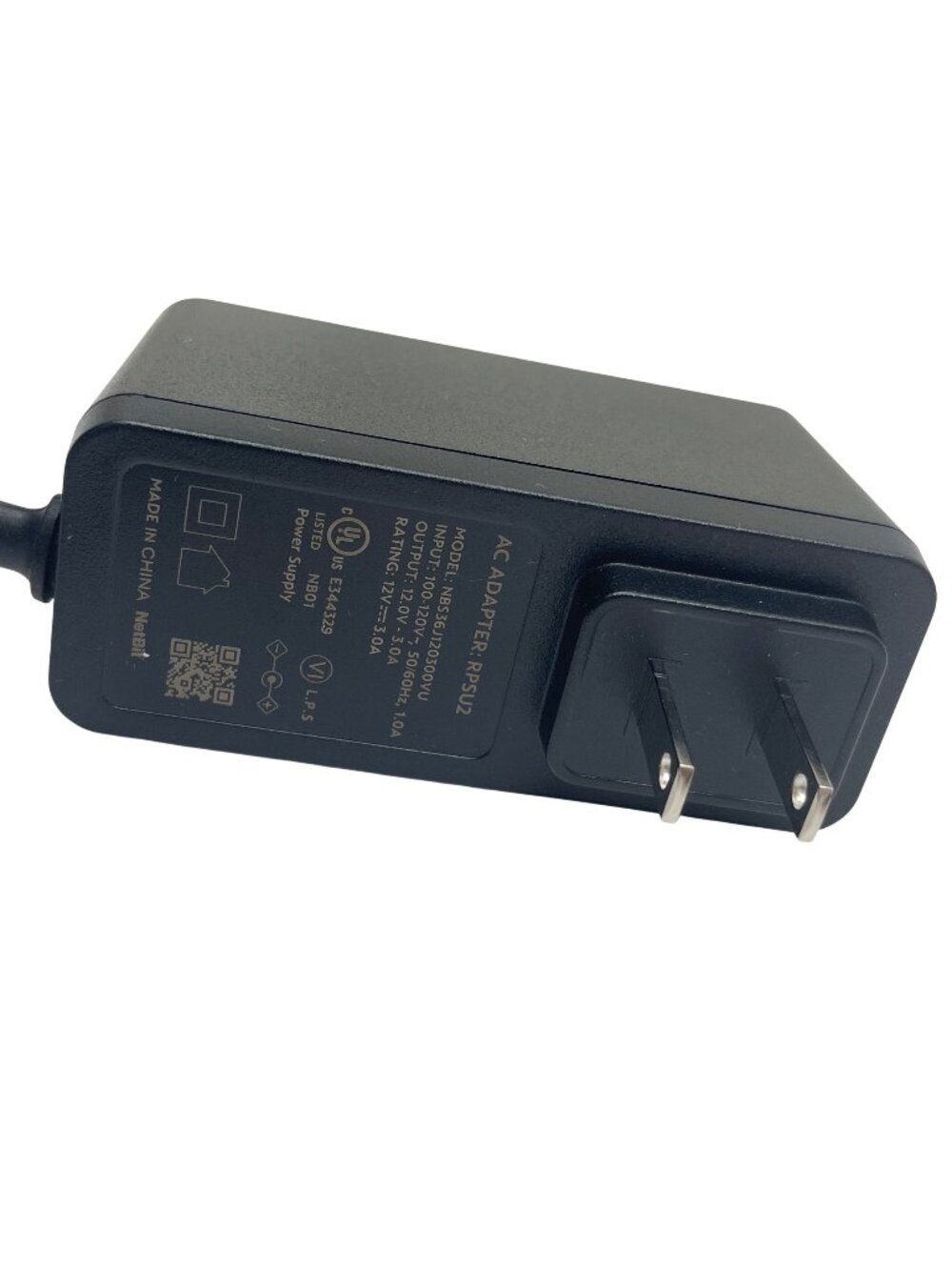 Spectrum 12V 3A AC Power Adapter With Cable For Electronics & Devices 23b
